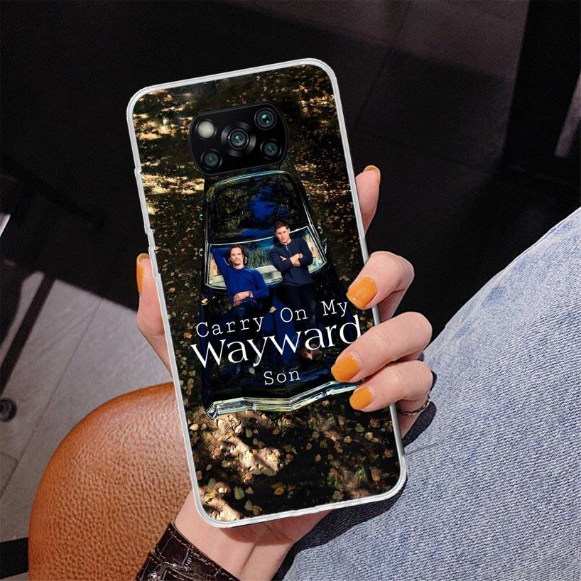 Babaite Supernatural SPN Dean And Sam Phnoe Case for Xiaomi Poco X5 X6 X7 Pro X4 Gt F7 Ultra M8 M7 Redmi 15C 15 13C 13 12C 12 Un