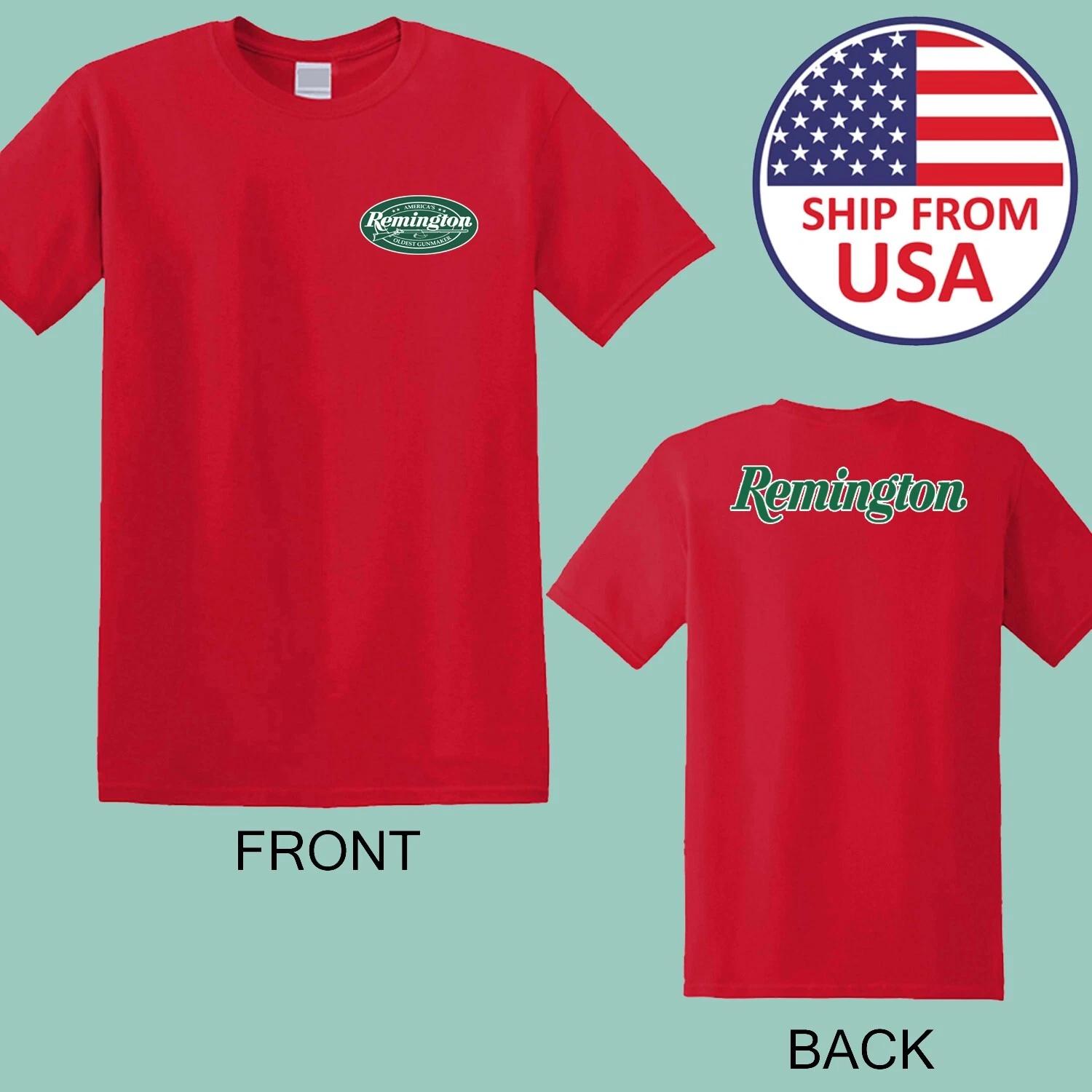 Remington Guns Firearms Men s Red Size S to 5XL 2XL