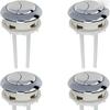 48/58/38mm Toilet Seat Tank Valve Dual-button Bathroom Accessory Universal Dual-flush Toilet Button Push-button Flush Button