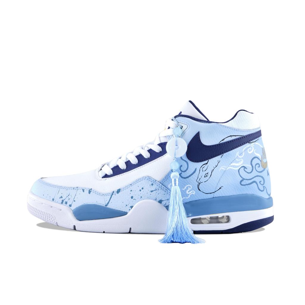 Nike Flight Legacy Cloud Tower Snake Shadow Slip Resistant Abrasion Resistant Slip Resistant Abrasion Resistant Mid top BQ4212-102(Team626-)