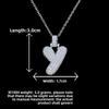 New Style Necklace Featuring Trendy Letter Design In Bold Font, with A Luxurious and Exclusive Look, Suitable for Sophisticated Accessories.