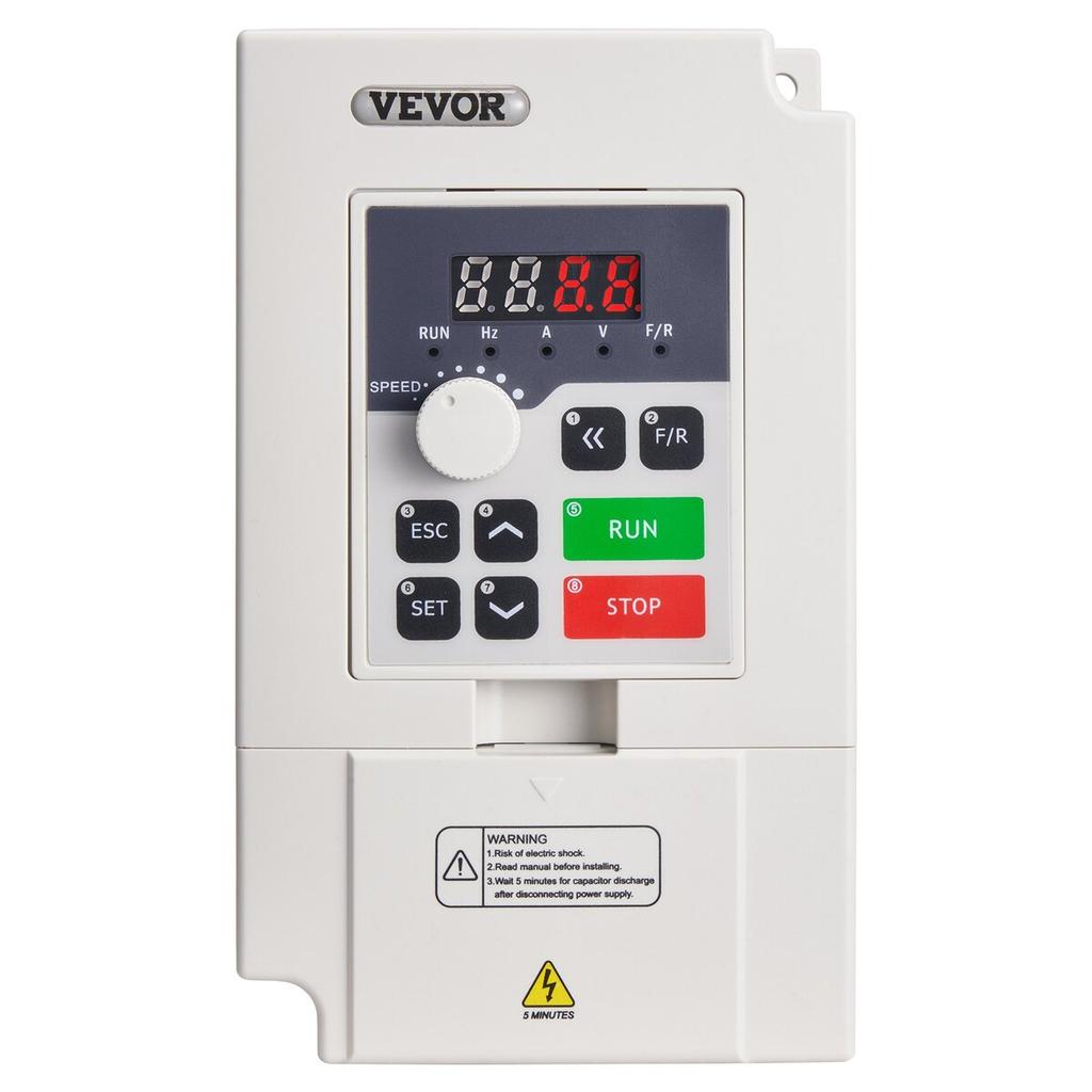 VFD 4HP 3KW 14A 1 or 3 Phase AC 220V Input to 3 Phase AC 0~220V Output