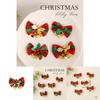 Christmas Mini Butterfly Bell Pendant Set Holiday Decoration Props For Festive Gift Present
