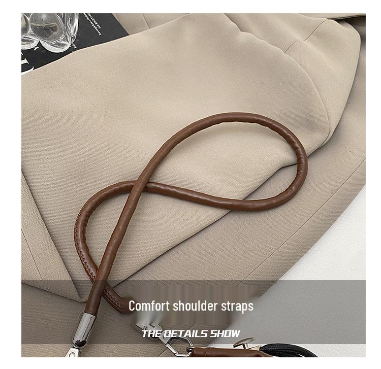 Plissierte Wolke Damen Umhängetasche Knödelform - Trendig, Vielseitig, Großes Fassungsvermögen, Schultertasche mit Kordelzug