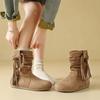2025 New Stylish Meila Ankle Boots, Retro and Versatile, Slouchy Boots.