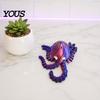 Articulated Sea Animal Toy 3D Printed Octopus Toy, Figurine with Movable Joints, Plastic Stress Relief Fidget for Kids Adults Sensory