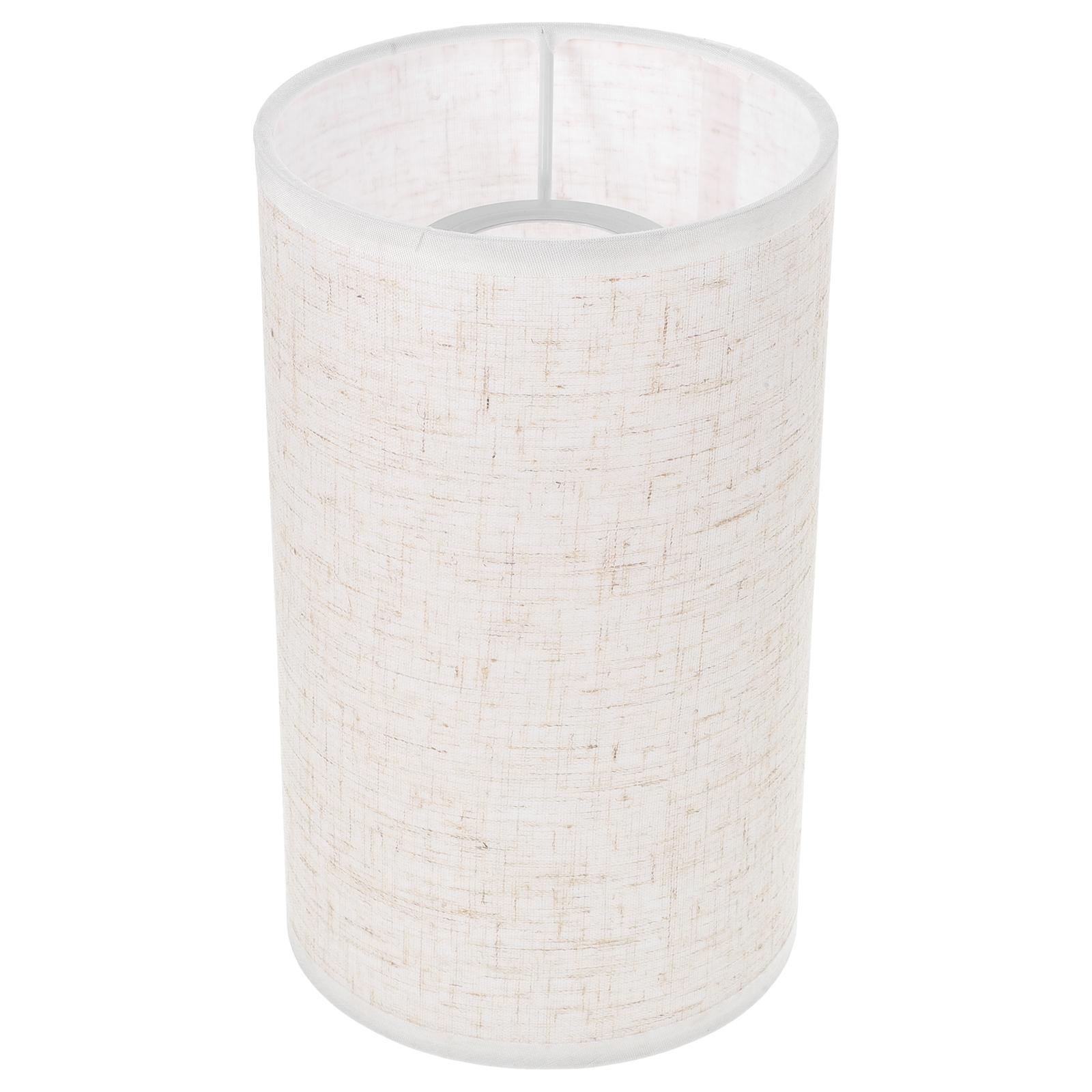 

Cylinder Cloth Lampshade Small Desk Lamp Cover Replacement Vintage Lampshades For Lamps Lighting Accessories E27 Lamp