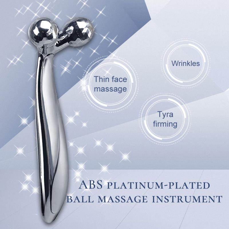 3D-Rollenmassagegerät, 360 Grad drehbar, Y-Form, dünnes Gesicht, Ganzkörper-Formmassagegerät, Lifting-Faltenentferner, Gesichtsmassage, Schönheitspflege-Tool