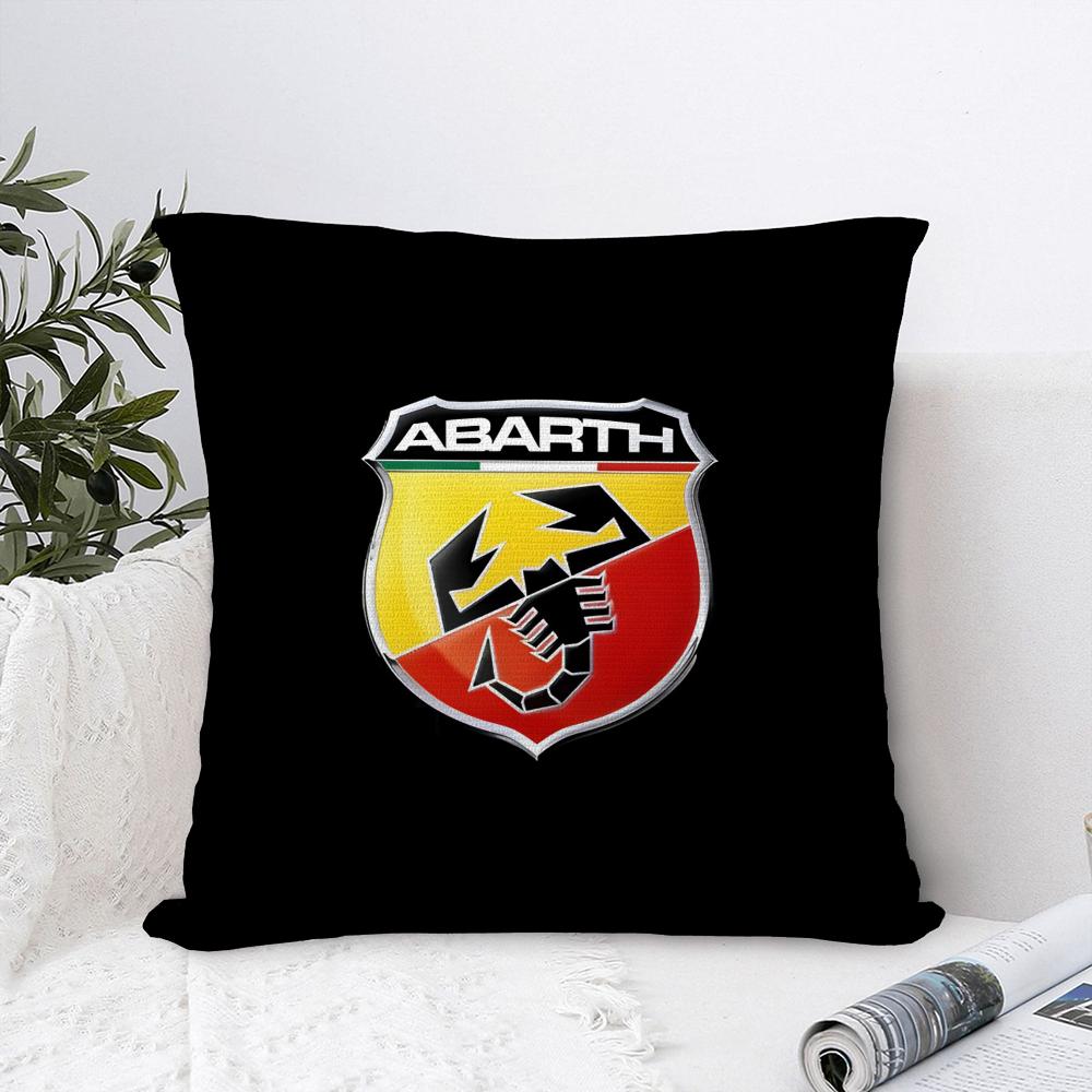 A-A-Abarth Cartoon Pillow Case Sofa Decorative Home Double-Sided Print Plush Square Throw Pillow Covers Cushion Decor Cover