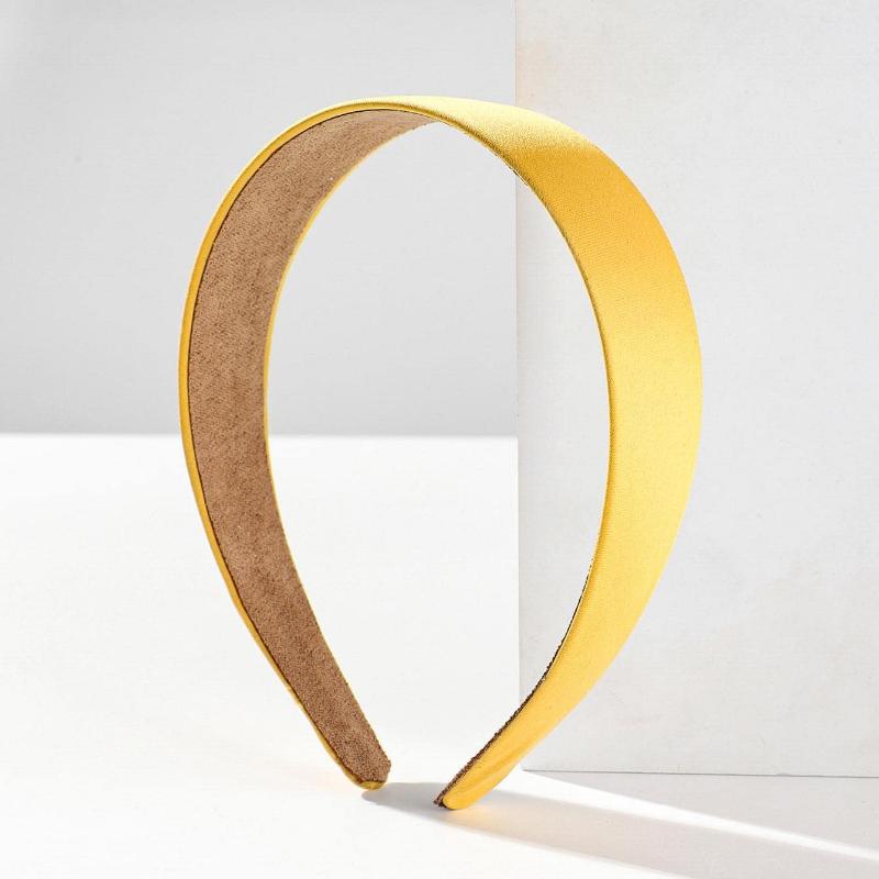 1 Stück Breiter Pastellfarbener Einfarbiger Acryl-Haarreif, Umwickelt mit Breitem Stoff, Haarband, Haarband, Haarreif-Stirnbänder, Kopfschmuck