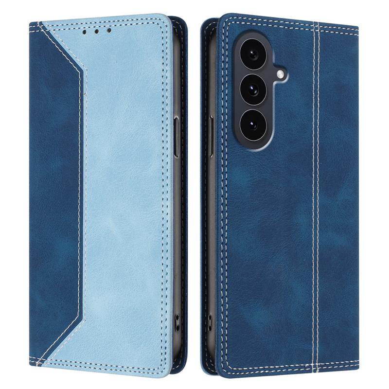 Fashion Magnetic Flip PU Leather Phone Case For Samsung Galaxy S26 Plus S25 Edge S24 FE S23 S22 S21 S20 Ultra S10 Wallet Card Holder Pocket Back Cover