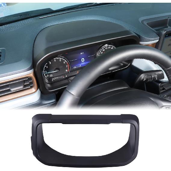 

Aunginsy Center Console Dashboard Meter Panel Frame Trim Compatible with Ford Maverick 2022 2023 2024 2025+, Central Control Dash Instrument Panel матовый черный