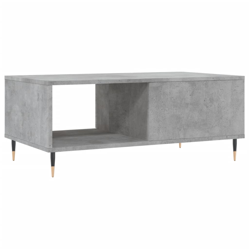  Coffee Table, Concrete Grey, 90x50x36.5 Cm