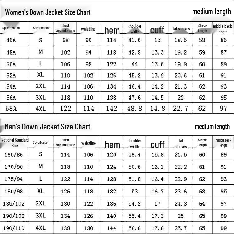 Tluoman Unisex Mid-length Hooded Down Jacket