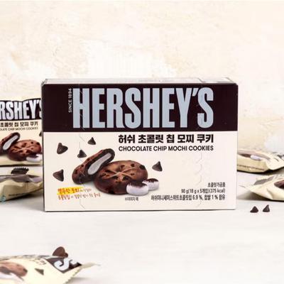 [HERSHEY'S] Chocolate Chip Mochi Cookies 90g(18gx5P)