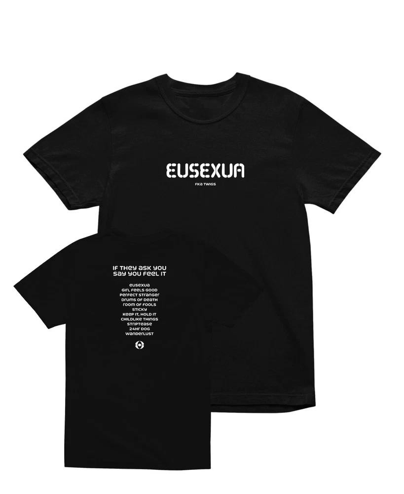 FKA Twigs Eusexua Album Tracklist Graphic Multicolor Short Sleeves T Shirt S