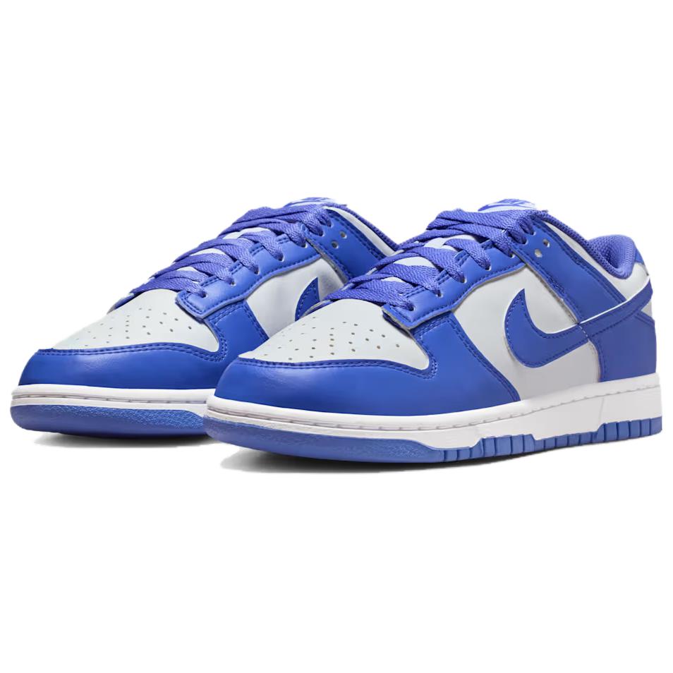 Nike Scarpe da Skateboard Dunk Low top Donna Bianco Blu IM6572-102