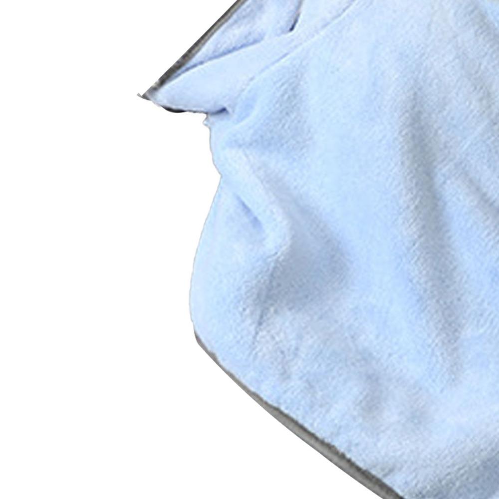 Large Size Cut Pet Bath Robe Microfiber Fabric Dog Drying Coat  Small Medium Pets