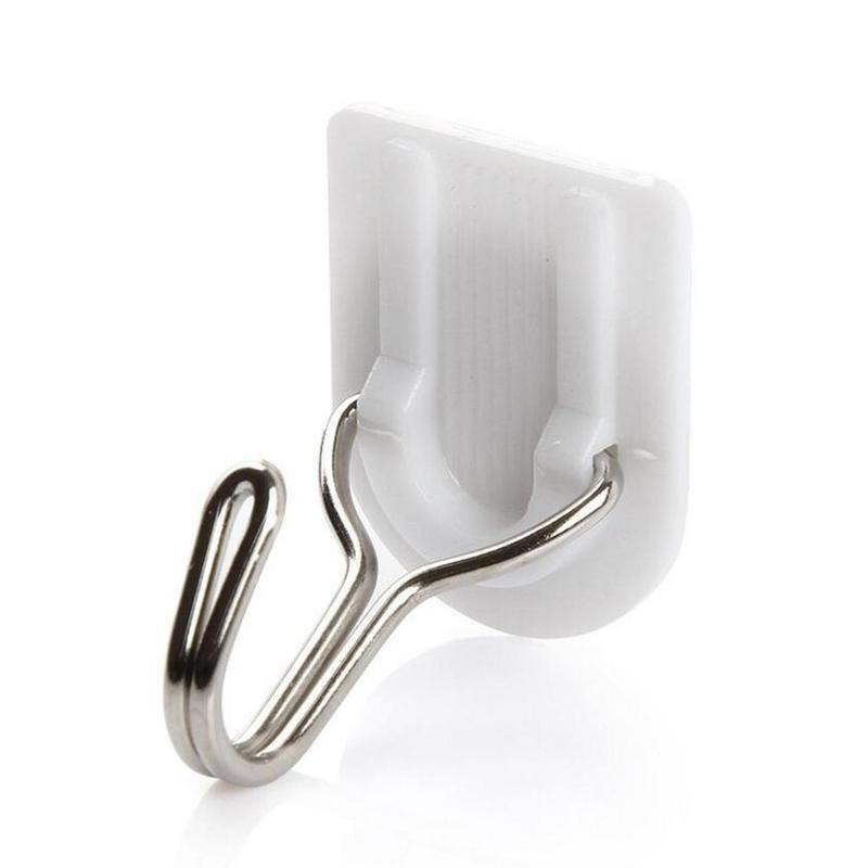 6Pcs/lot Colorful Wall Hook Key Hair Pin Holder Organizer Decorative Organizer