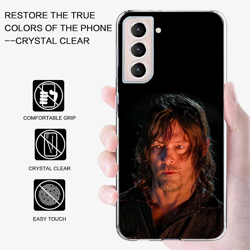 DARYL, The Walking Dead Man Phone Case For Samsung A16 A26 A36 A56 A17 A15 A25 A35 A55 A14 A24 A34 A54 A04S A05S Galaxy Note 20