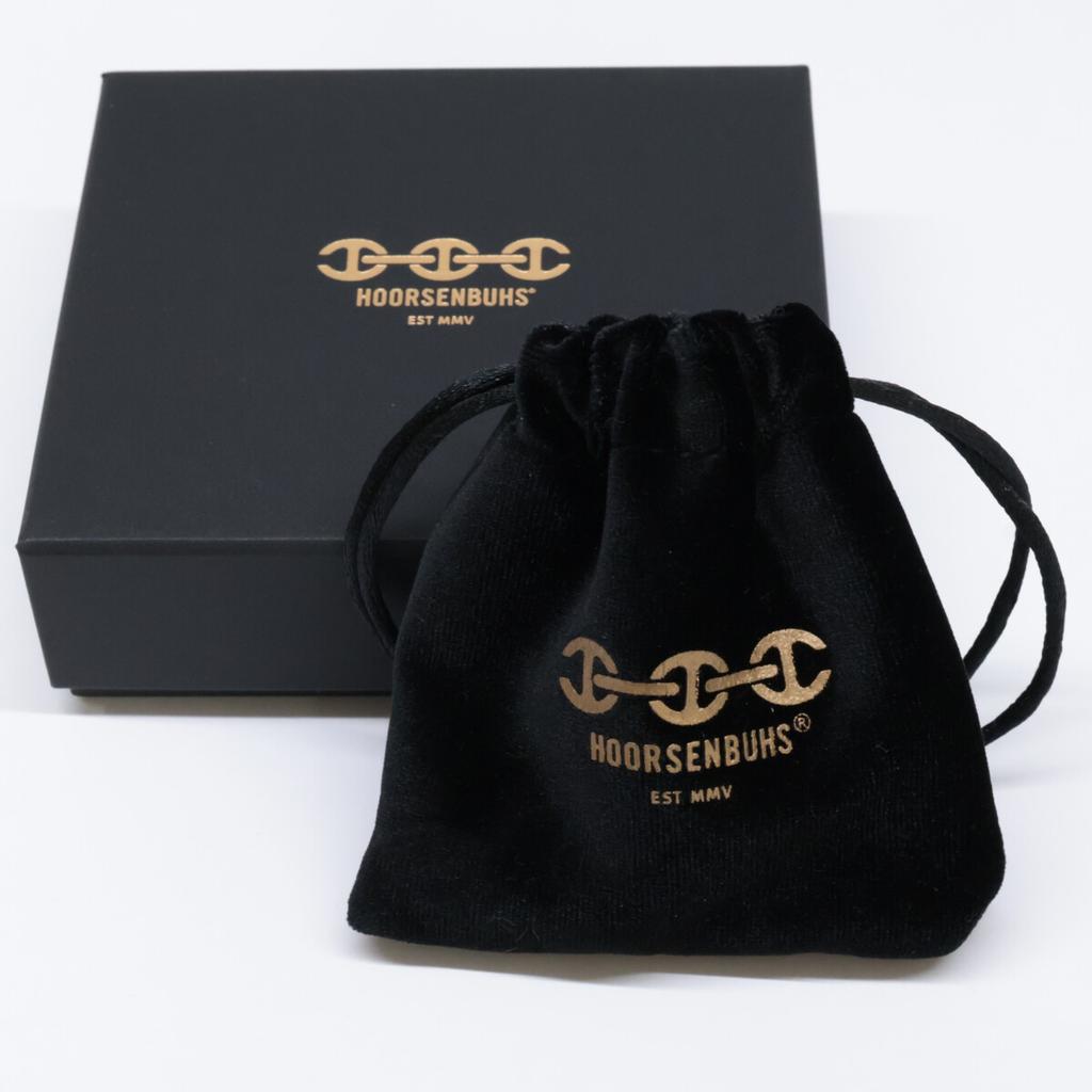 HOORSENBUHS 925 QUAD LINK Ring Ring 18 SilverUsed