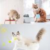 3 Pcs Hanging Fluffy Cat Ball Toys with Bell, Interactive Cat Teaser Retractable Toys Indoor Kitten Chasing and Playing