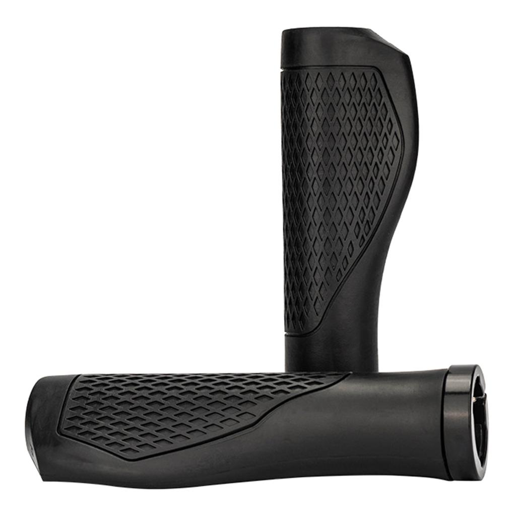 Mountain Bikes Handlebar Grips with Aluminium Locks Nonslip Cycling Handlebar Sleeve Comfortable Bicycles Handle Grips
