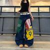 Women Straight Leg Denim Jeans Casual Solid Color Cotton Blend High Waist Daily Streetwear Long Pants