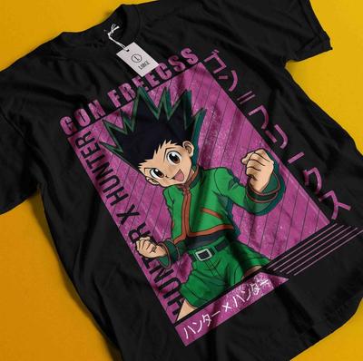 Gon Shirt Hunter X Hunter HXH Hisoka Tshirt Killua Tee T-Shirt Meruem Kurapika