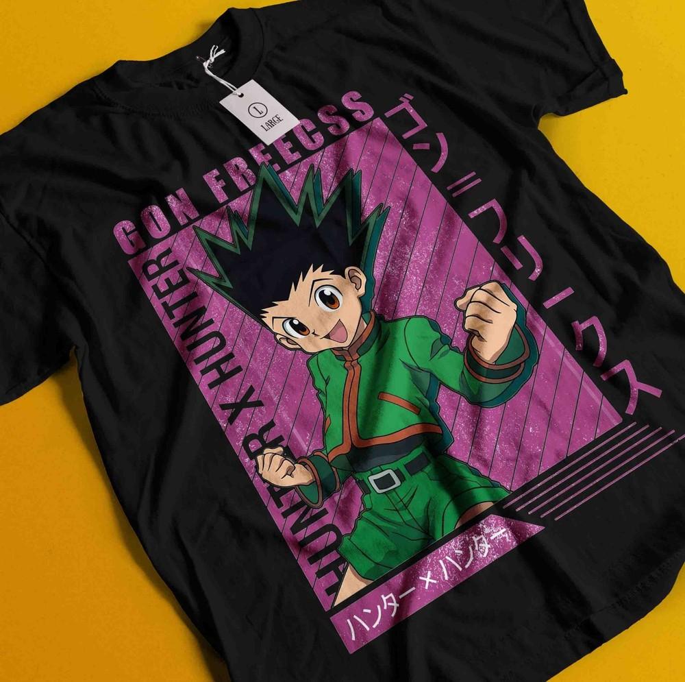 

Gon Shirt Hunter X Hunter HXH Hisoka Tshirt Killua Tee T-Shirt Meruem Kurapika 3XL