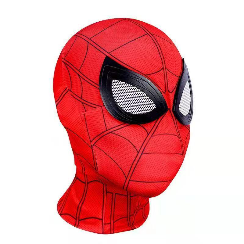 Spider-Man Electric Light-Up Mask - Miles Cosplay Halloween Toy Gift