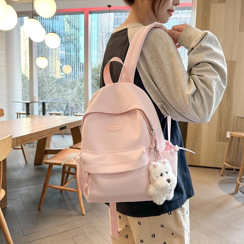 Plecak damski dla uczniów szkół średnich, lekki, szkolny, duża pojemność, torba na komputer