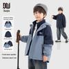 Boys' 3-in-1 Outdoor Hooded Jacket with Fleece Liner