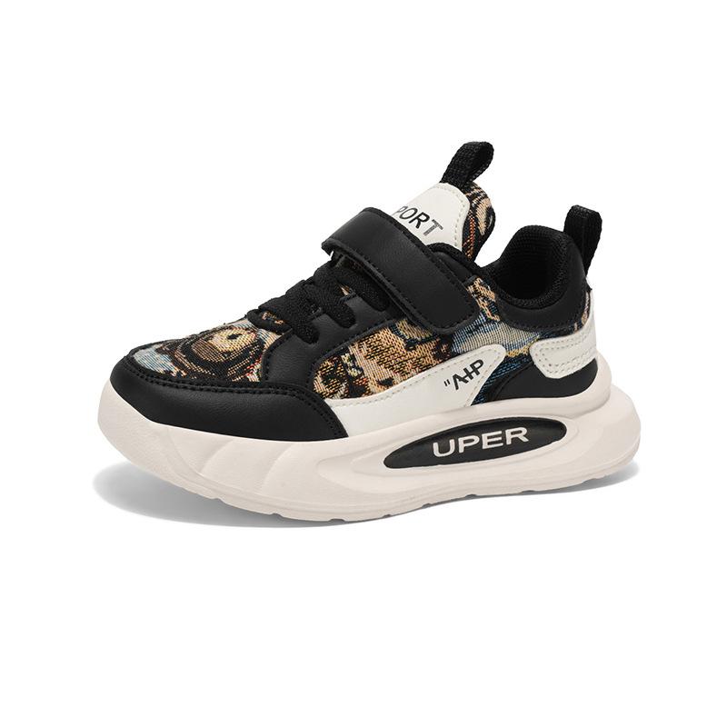 Sneakers Boys Shoes 2025 Autumn New Boys Board Shoes Middle and Older Children's Students Soft-soled Casual Shoes Running Shoes