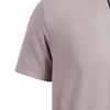 Under Armour Tour Tips Golf Solid Color Short Sleeve Polo Shirt Men Tops Fatty-Carp-Gray 1385128-015