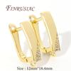 18K Gold Plated Fasteners For Earrings,Earring Fixtures,Earring Hooks For Jewelry Making,Accessories For Earrings,DIY Findings