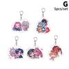 1/5/6 Pezzi Peluche Alieno da Palco Periferico Anime Corpo Stella Marina Giocattoli da Scrivania Portachiavi Peluche Portachiavi Coppia Ciondoli per Borsa Fan Regalo