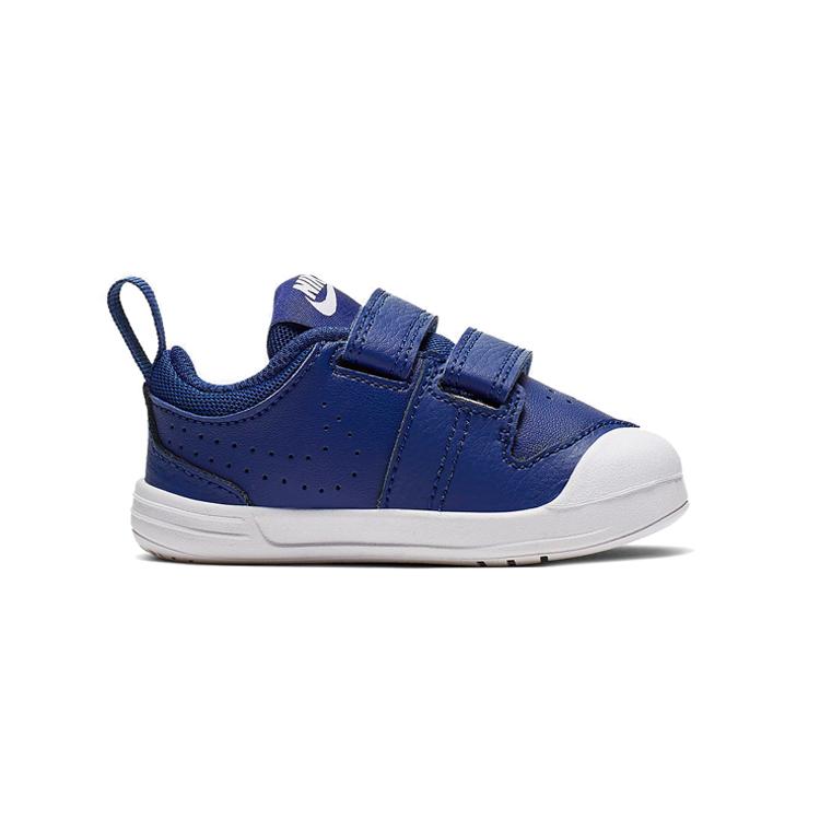 Nike Pico 5 Hook and Loop Low Top Toddler Shoes Blue White Infant And Toddler AR4162-400