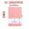 Portable A7 Color Elastic Band Notebook - Student Memo with Skin Feel Leather Cover