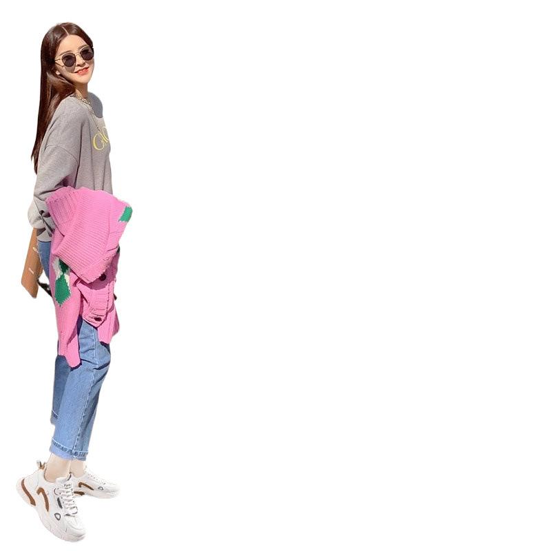 Sneakers autumn new large size one wear-resistant soft-soled dad shoes