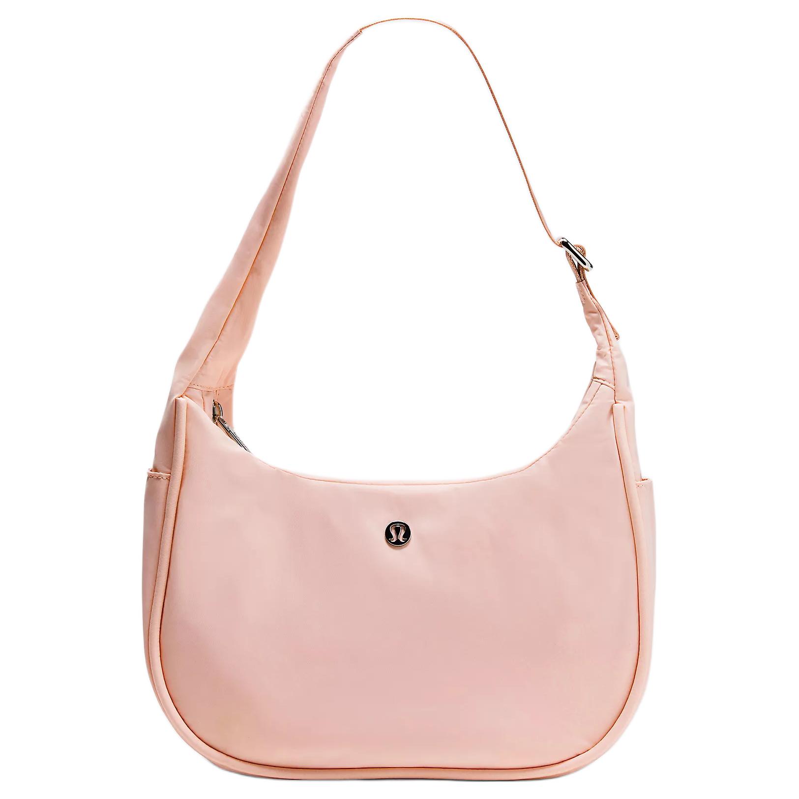 Lululemon 4L Fashion Casual Versatile Polyester Nylon Tote Shoulder Bag Mini Unisex bags Pink-Mist LW9FRES-8313 Pink Mist,Mini