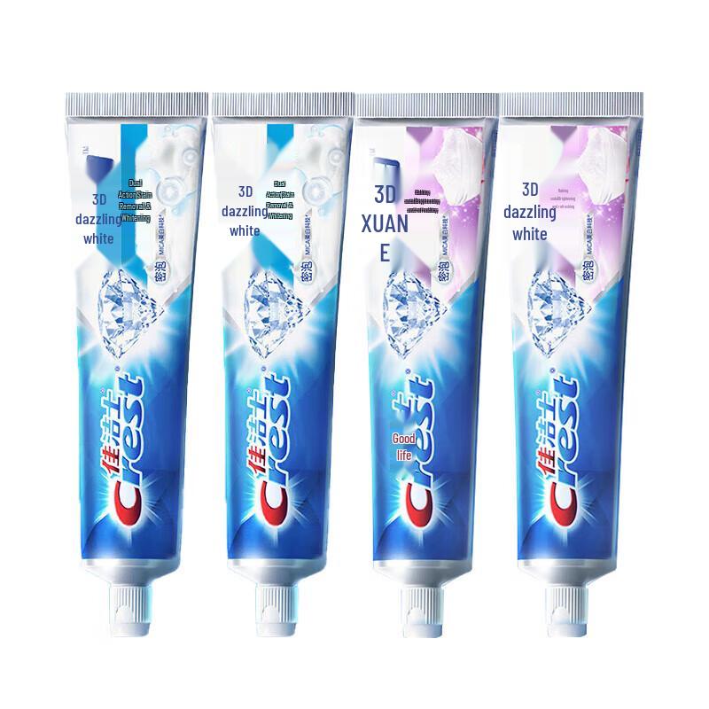 

Crest 3D White Baking Soda & Dual Action Toothpaste Bundle