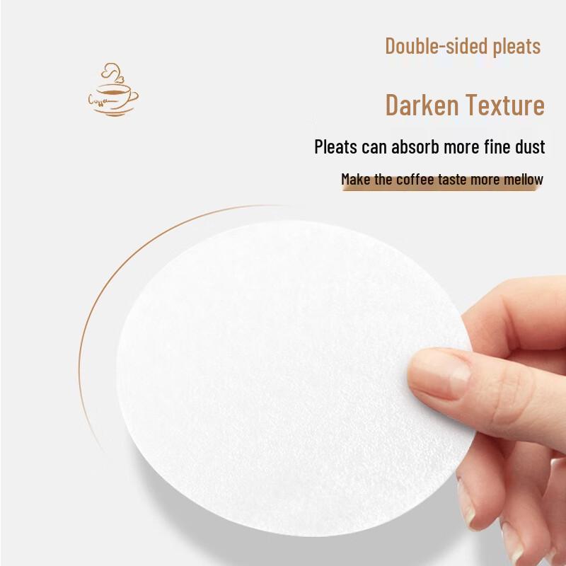 Zhaoran 58mm Rundes Kaffeefilterpapier