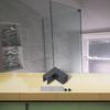Brushed Brass Glass Holder Shower Door Glass Clamp Protector Square Glass Clamp Versatile Color Options Compact Size