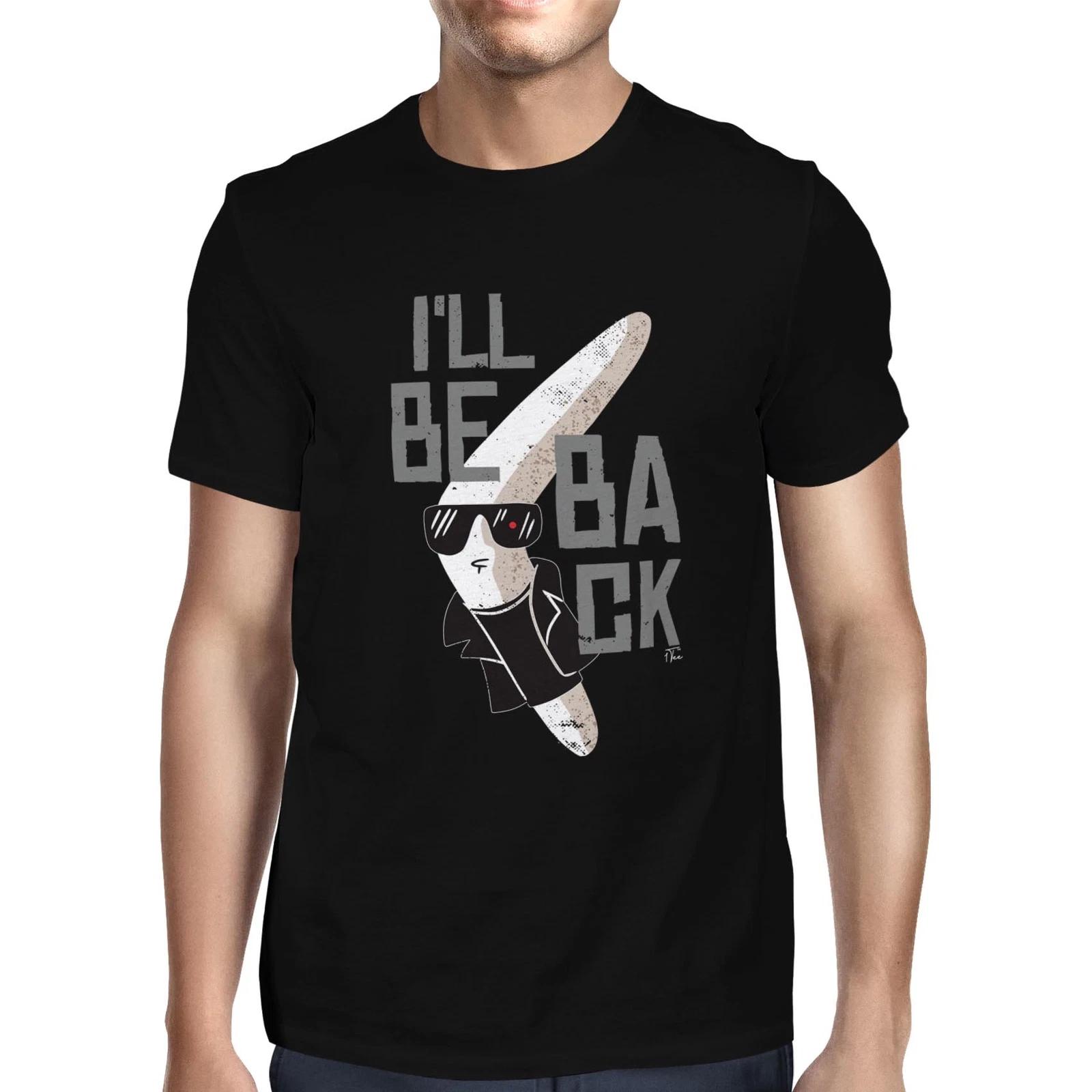 1Tee Mens Boomerang - I ll be back T-Shirt M