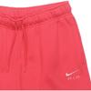 Nike Side Letter High Waist Lace Up Casual Fleece Knitted Sports Pants Women Pants Light-Melting-Red FB8052-648