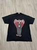 Maglietta Nera Vintage Band Hed Pe Manica Corta Taglia Unica Unisex