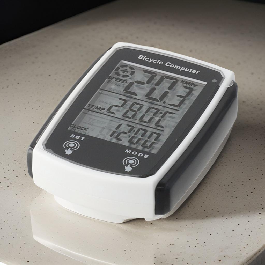 2022 New Bicycle Computer Set Tool Waterproof Wired Speedometer