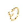 Adjustable 18K Gold Toe Rings For Women Beach Open Toe Rings Flower Arrow Tail Pinky Band Rings Barefoot Foot Jewelry