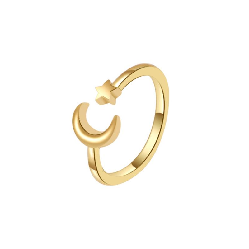 Adjustable 18K Gold Toe Rings For Women Beach Open Toe Rings Flower Arrow Tail Pinky Band Rings Barefoot Foot Jewelry